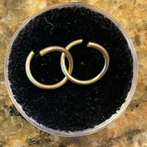 14k yellow gold BVLA seam rings